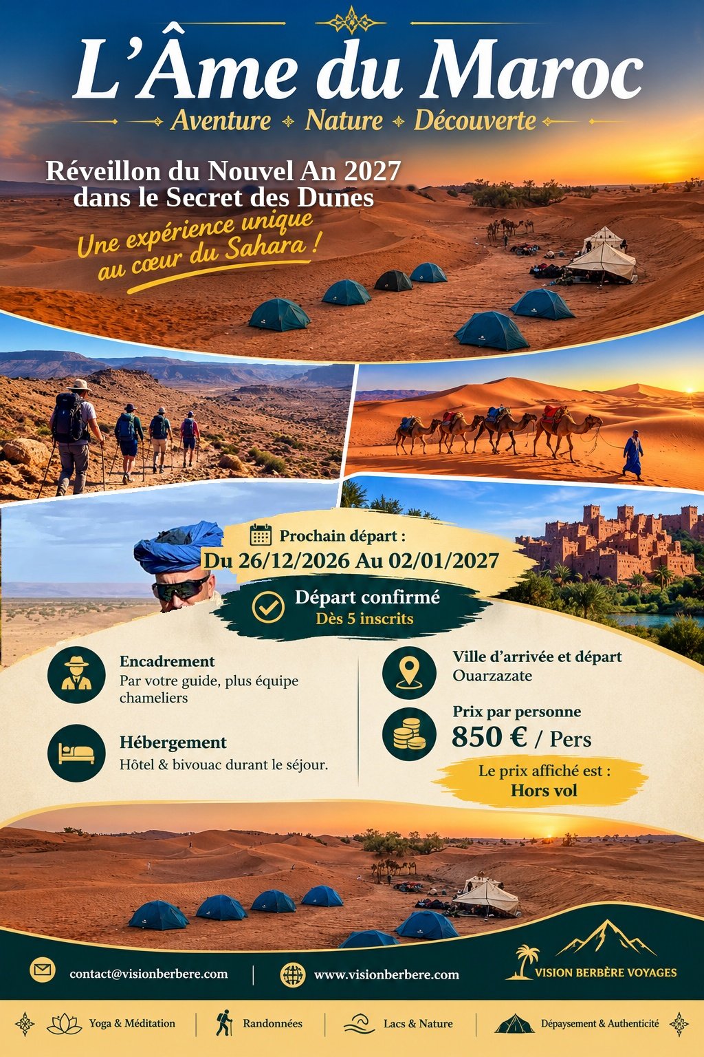 Réveillon dans le désert